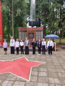 Подробнее о статье Мероприятие ко Дню памяти и скорби в п. Любучаны МО Чехов